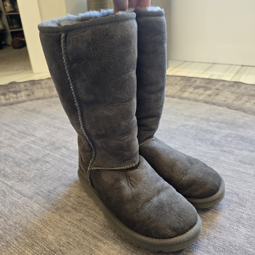 UGG Charcoal Sheepskin Boots
